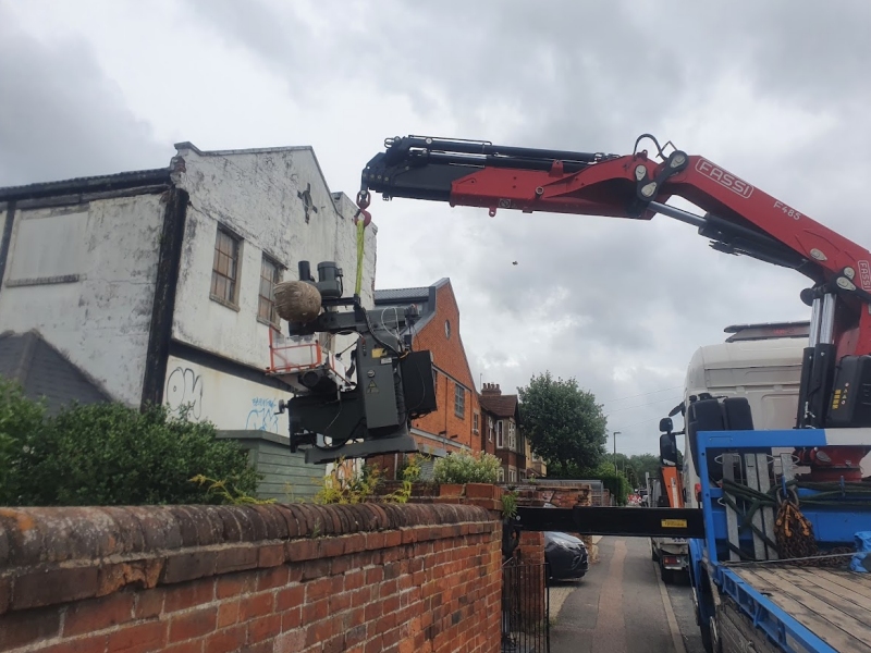 heavy machinery relocation Southampton Hampshire