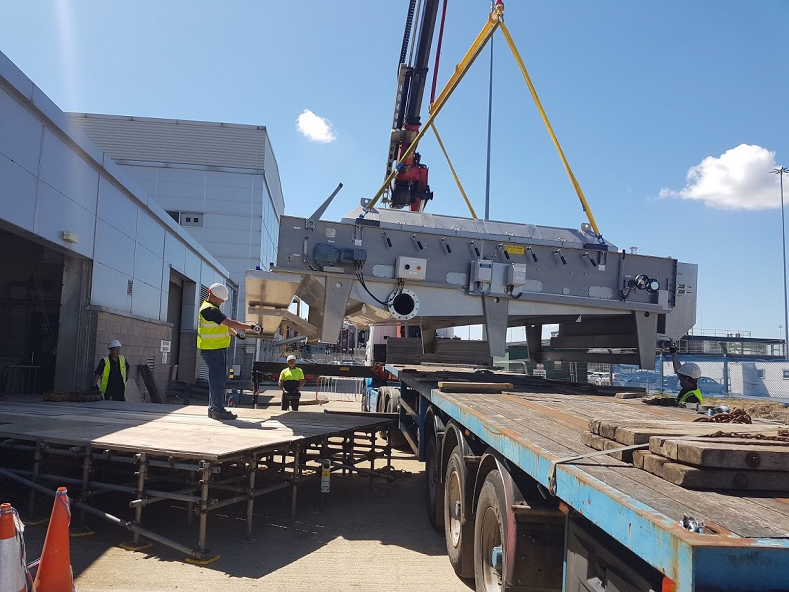 heavy machinery relocation Southampton Hampshire