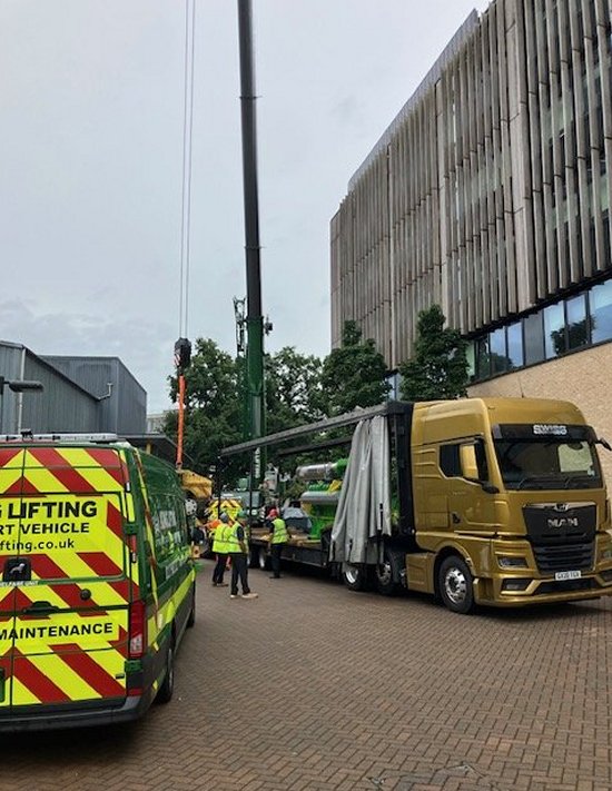 heavy machinery relocation Southampton Hampshire