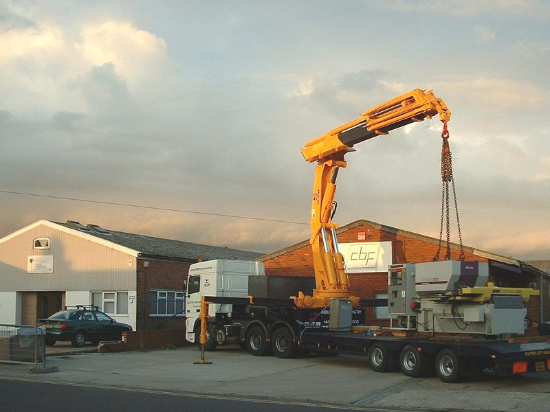 heavy machinery relocation Southampton Hampshire